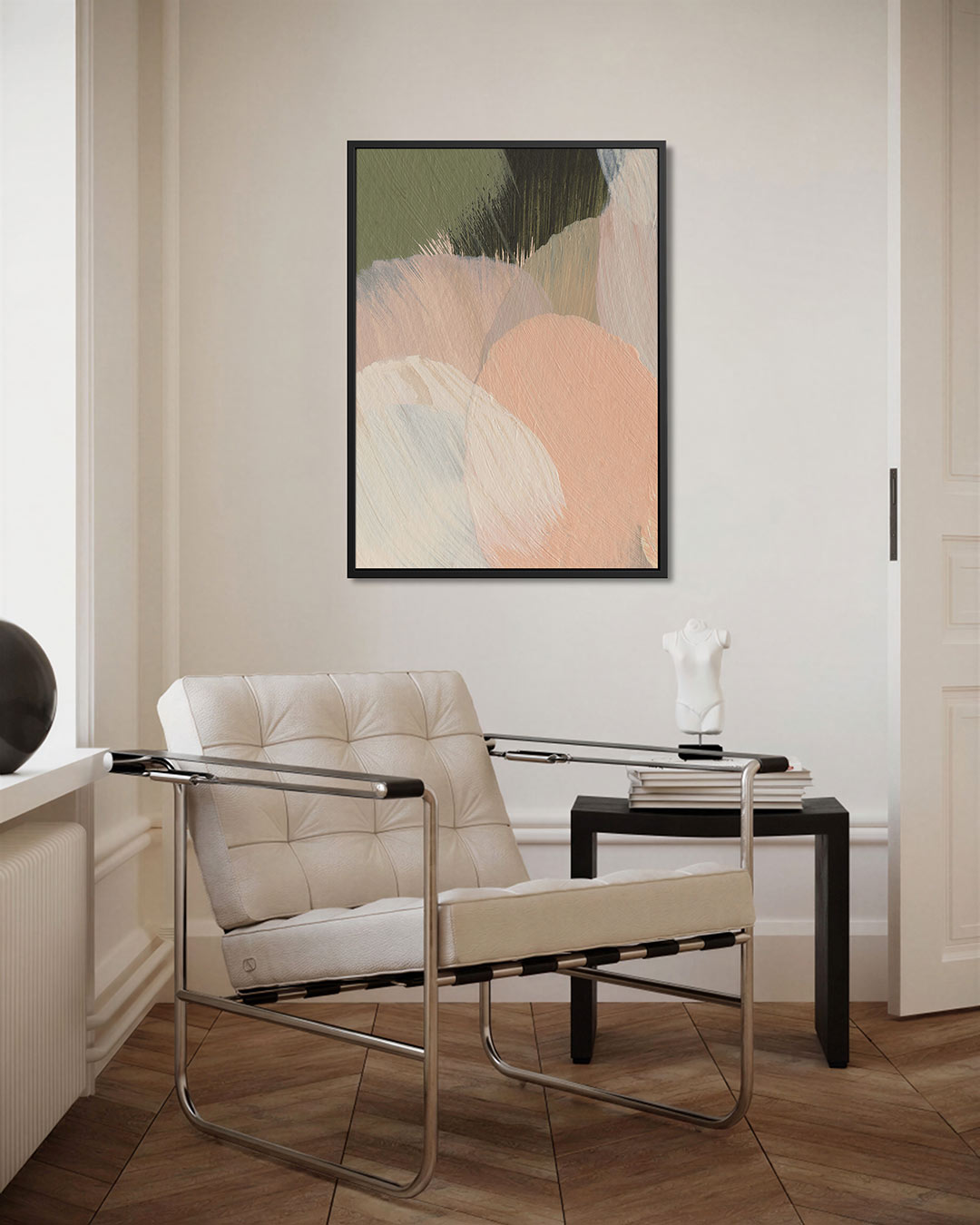 Organische kleurencompositie Kunstwerk