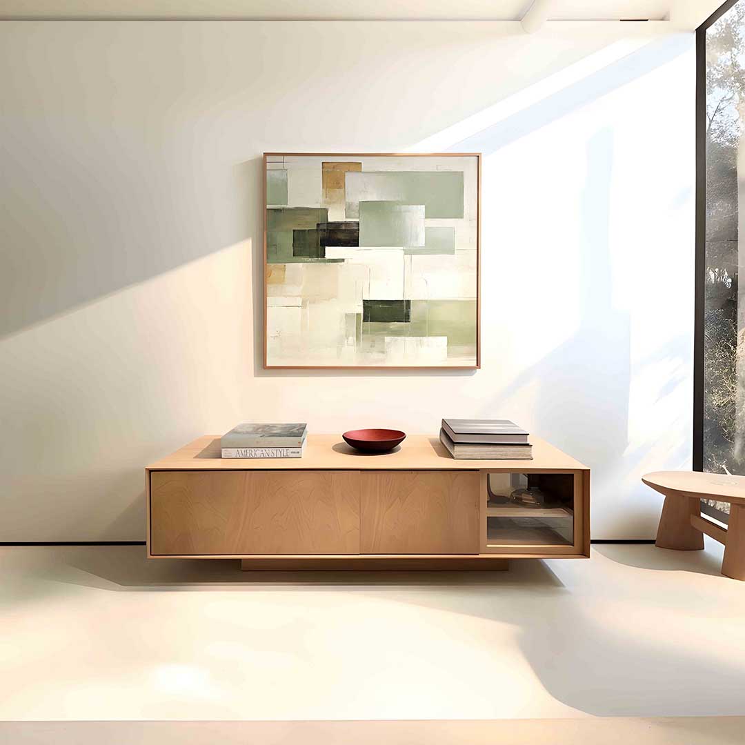 Abstracte rechthoeken Poster