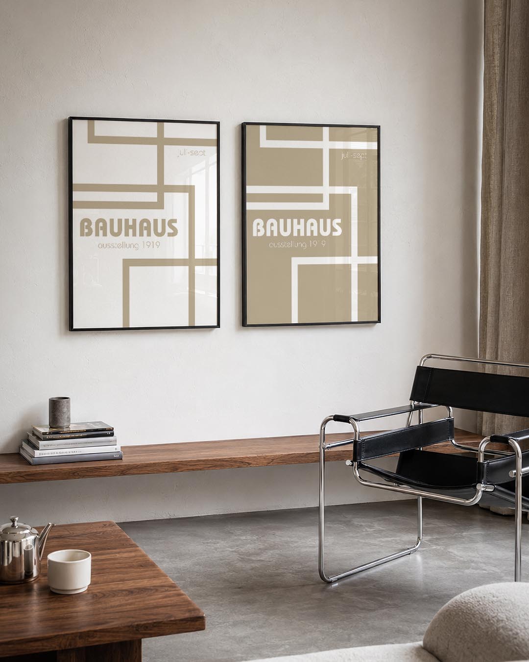 Lijnen en vlakken Posterset
