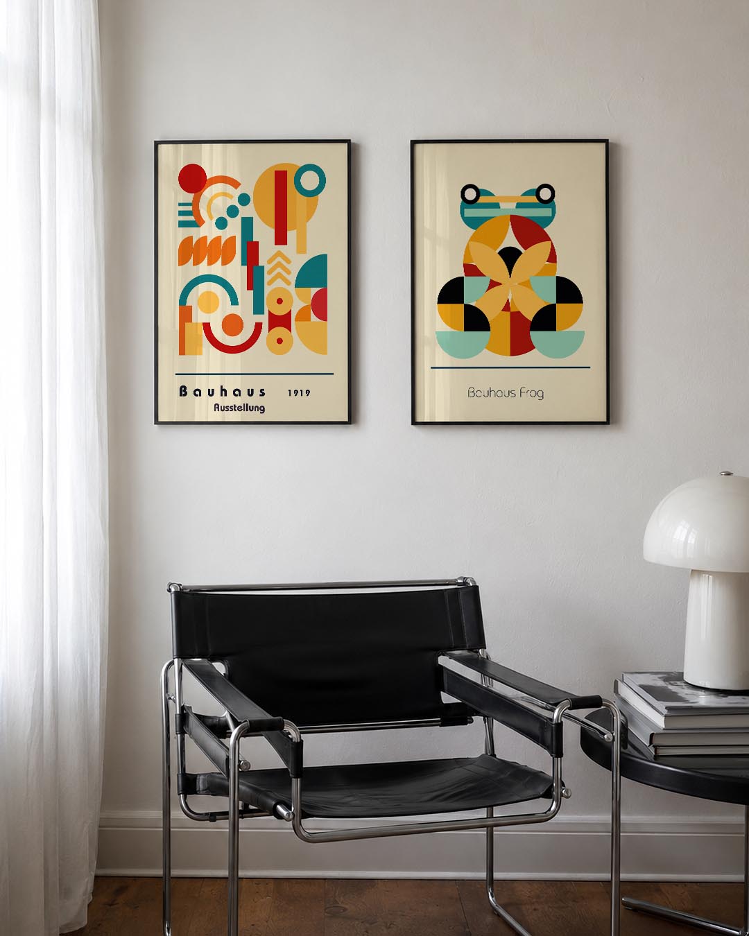 Vormen en vlakkenspel Posterset
