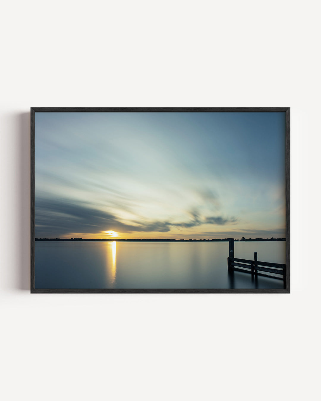 Rustige zonsondergang Poster