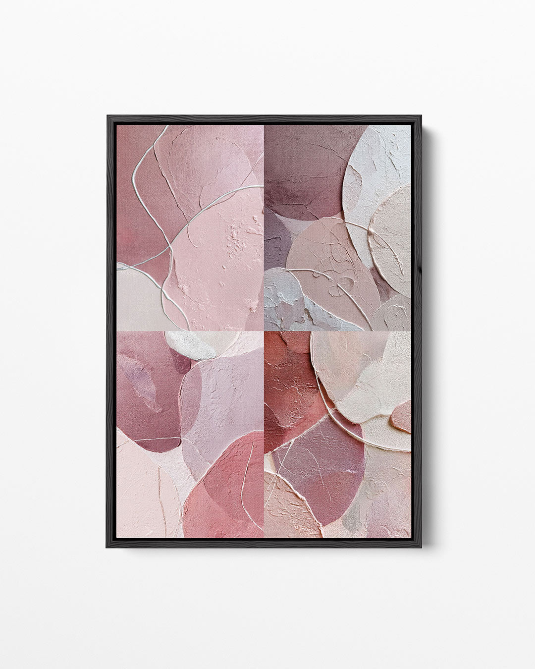 Organische vormen compositie Kunstwerk