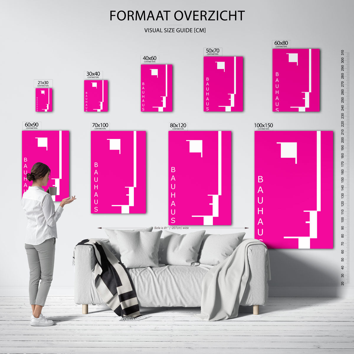 Vormen en vlakken Poster