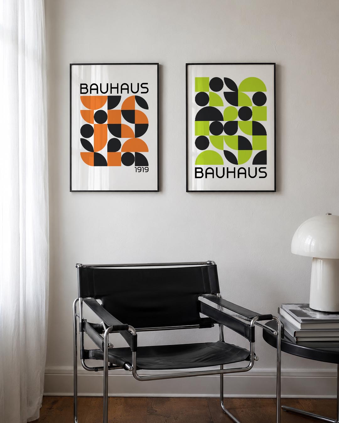 Vormen en vlakken Posterset