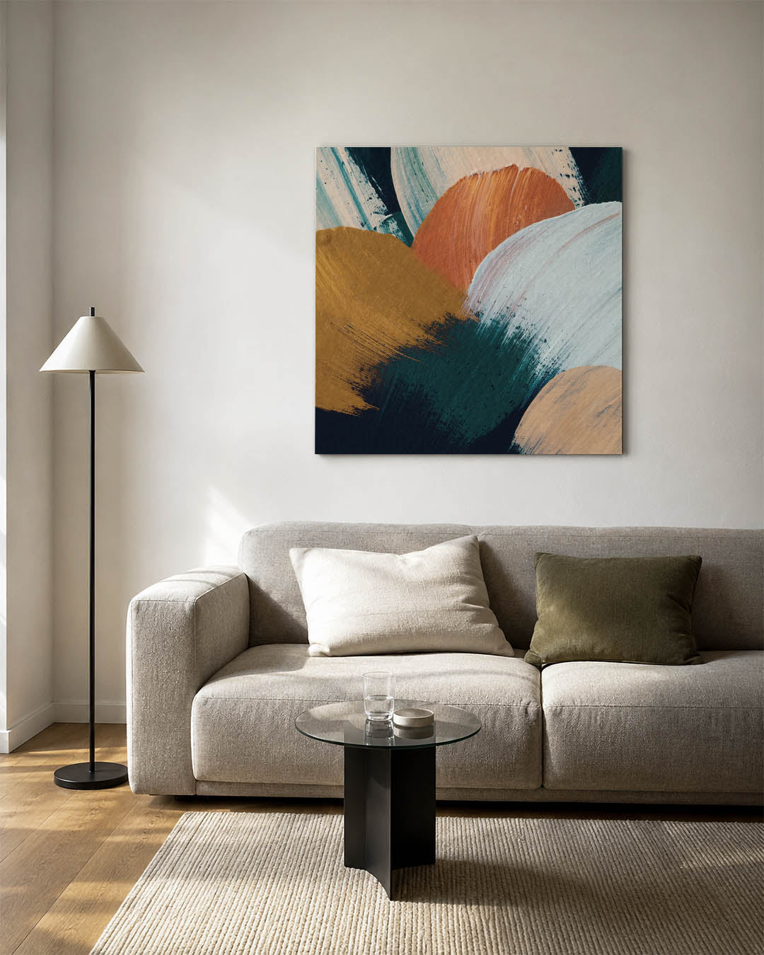 Kleurencompositie Kunstwerk