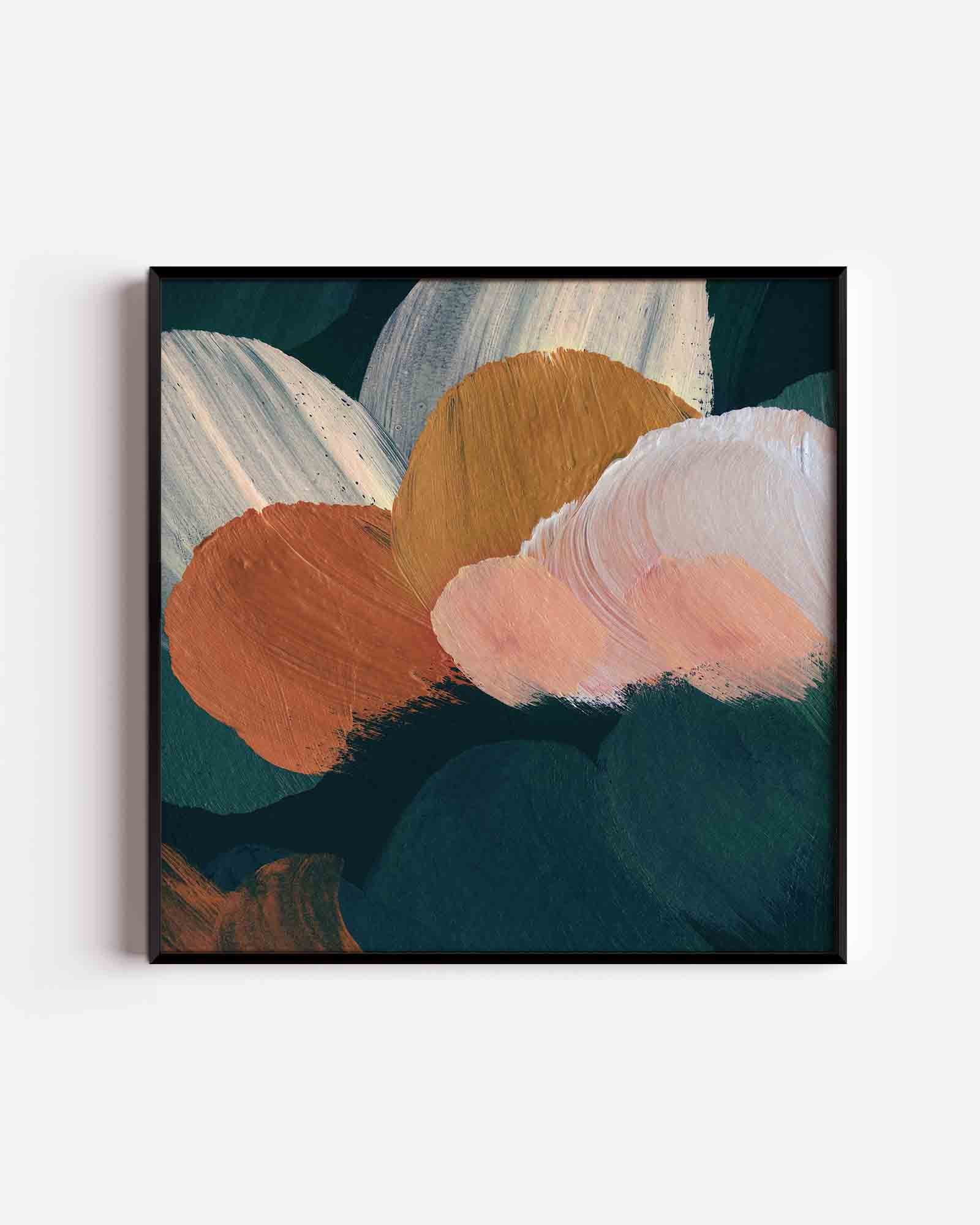 Abstracte vormen Poster