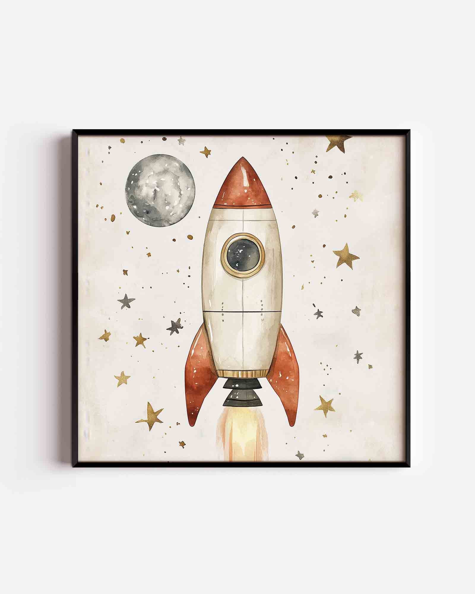 Raket en sterren Poster