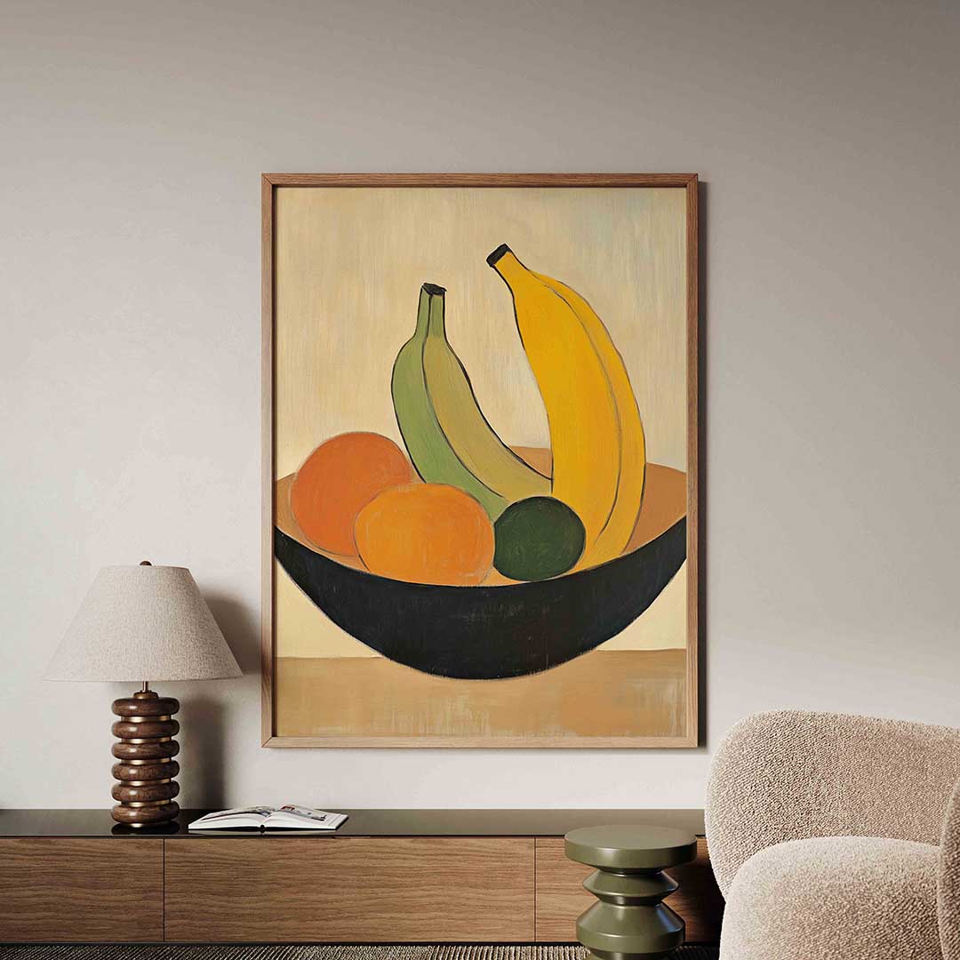 Fruit in schaal Poster