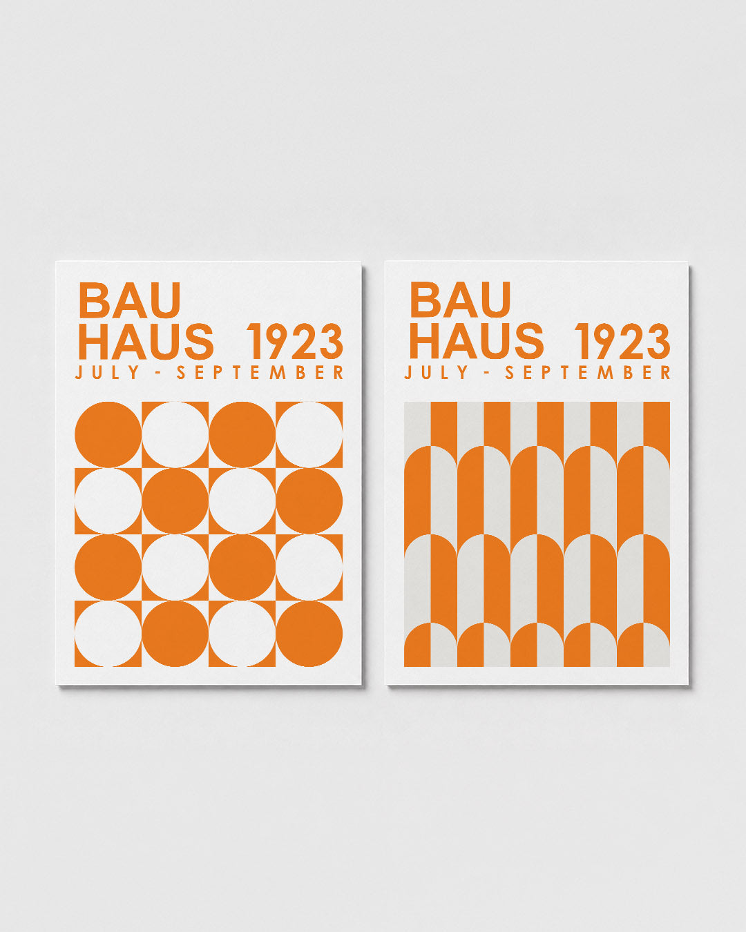 Cirkelpatroon en tekst Posterset