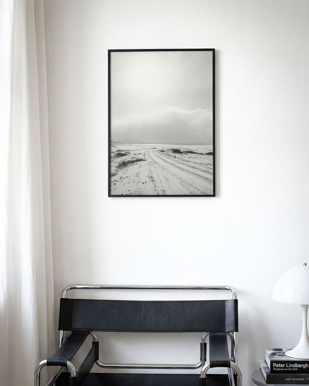 Winterse landschap Poster