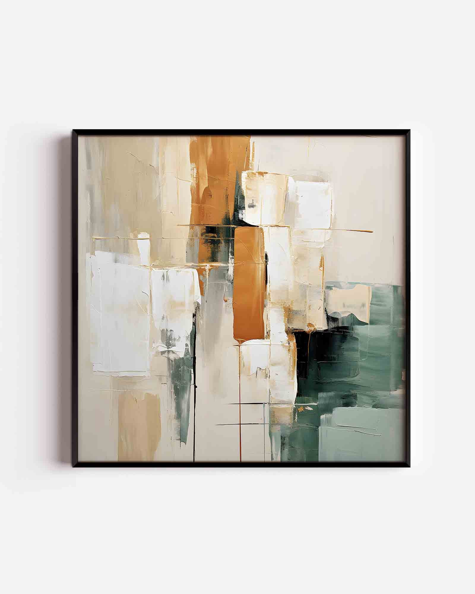 Abstracte vormen Poster
