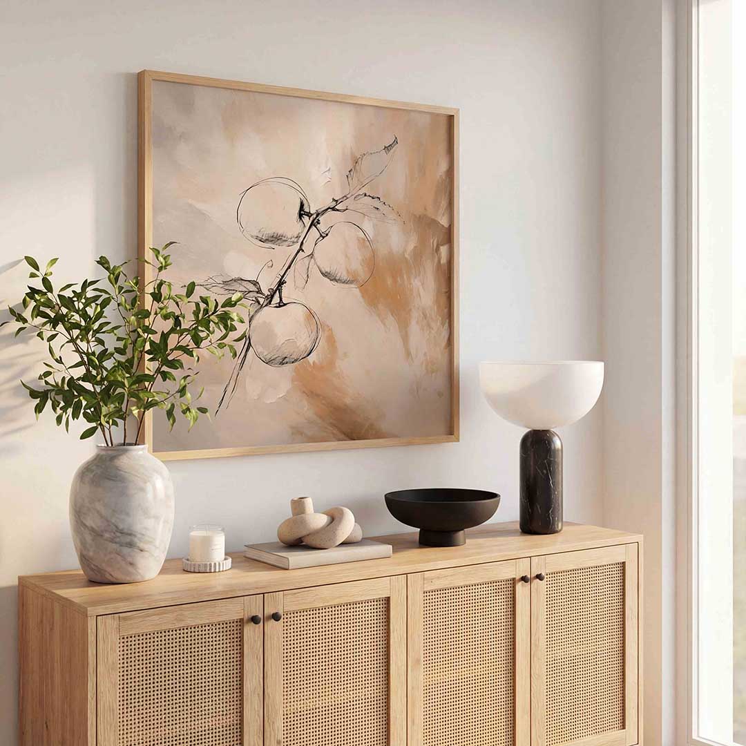 Tak met vruchten Poster