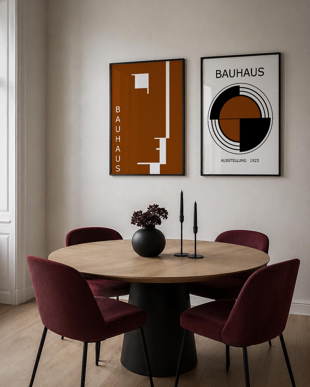 Vorm en lijnenspel Postersets