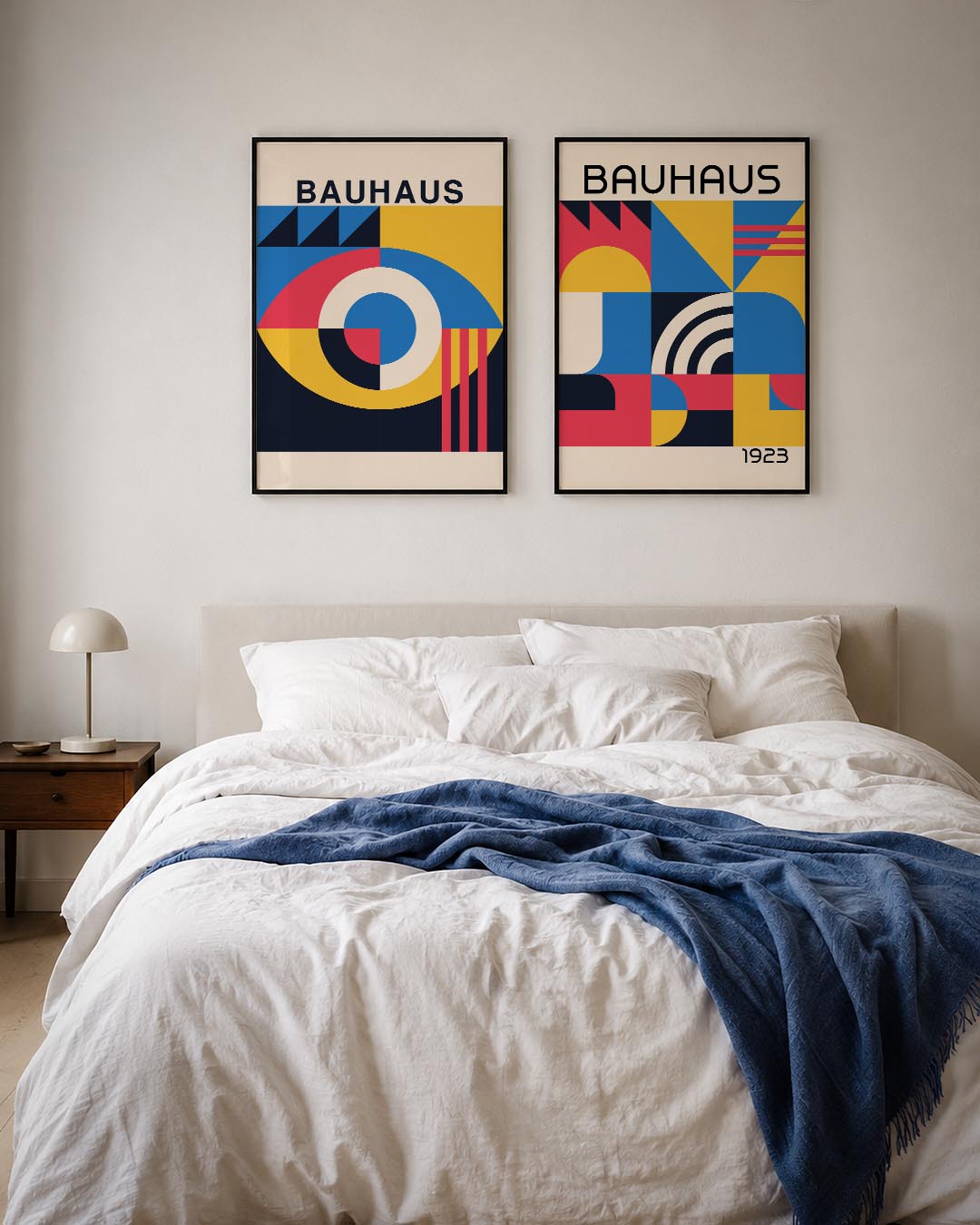 Kleurrijke vormen Posterset