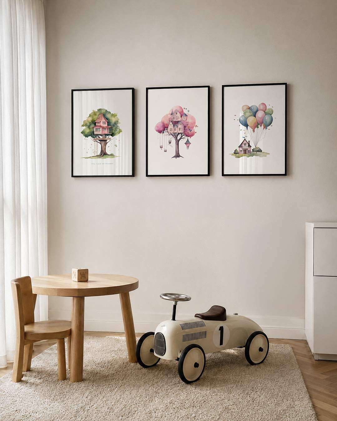 Boomhuis fantasie Posterset