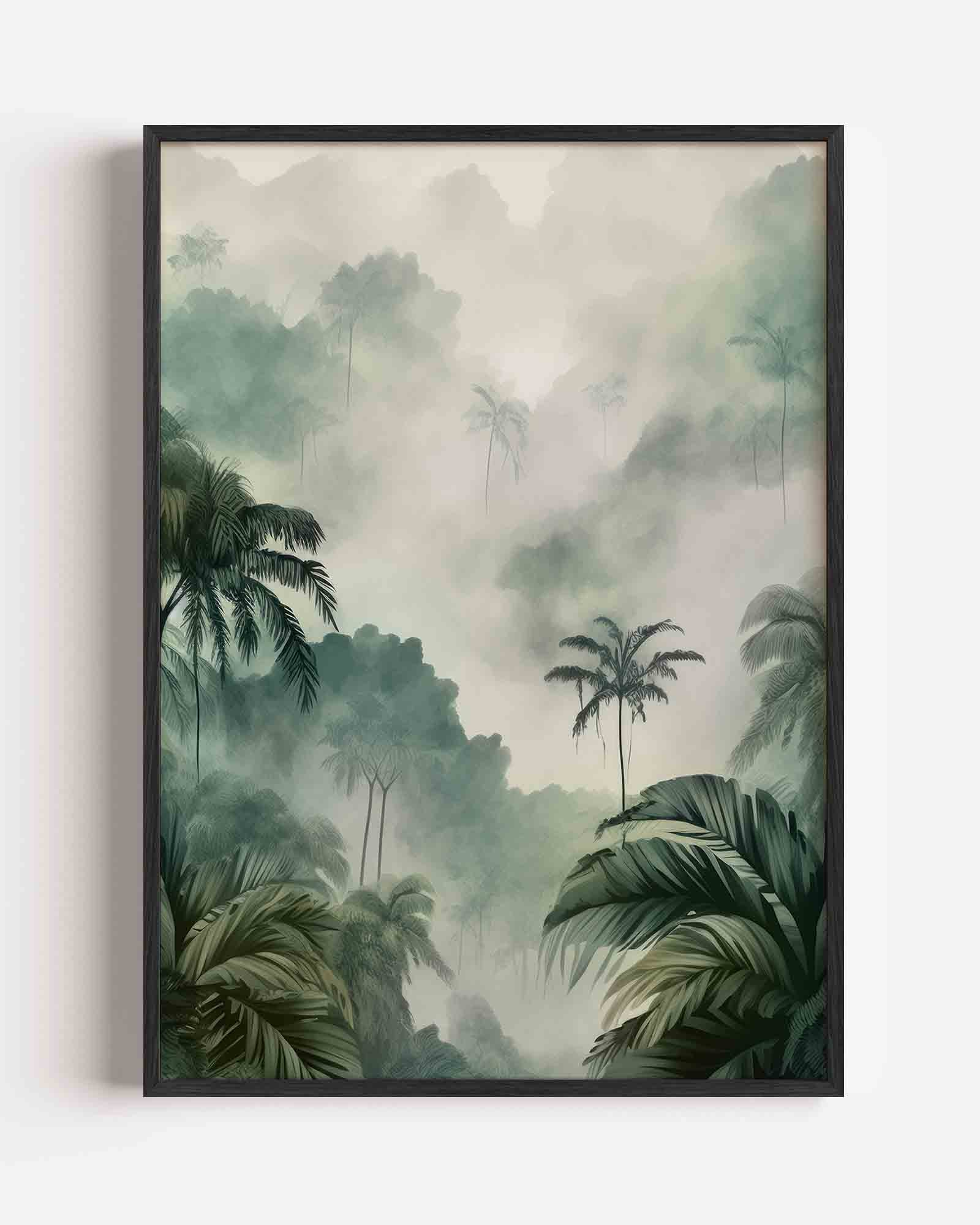 Tropische jungle Poster
