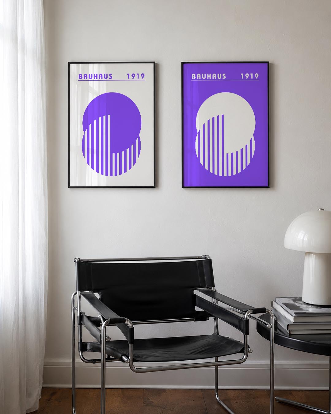 Cirkel en lijnen Posterset