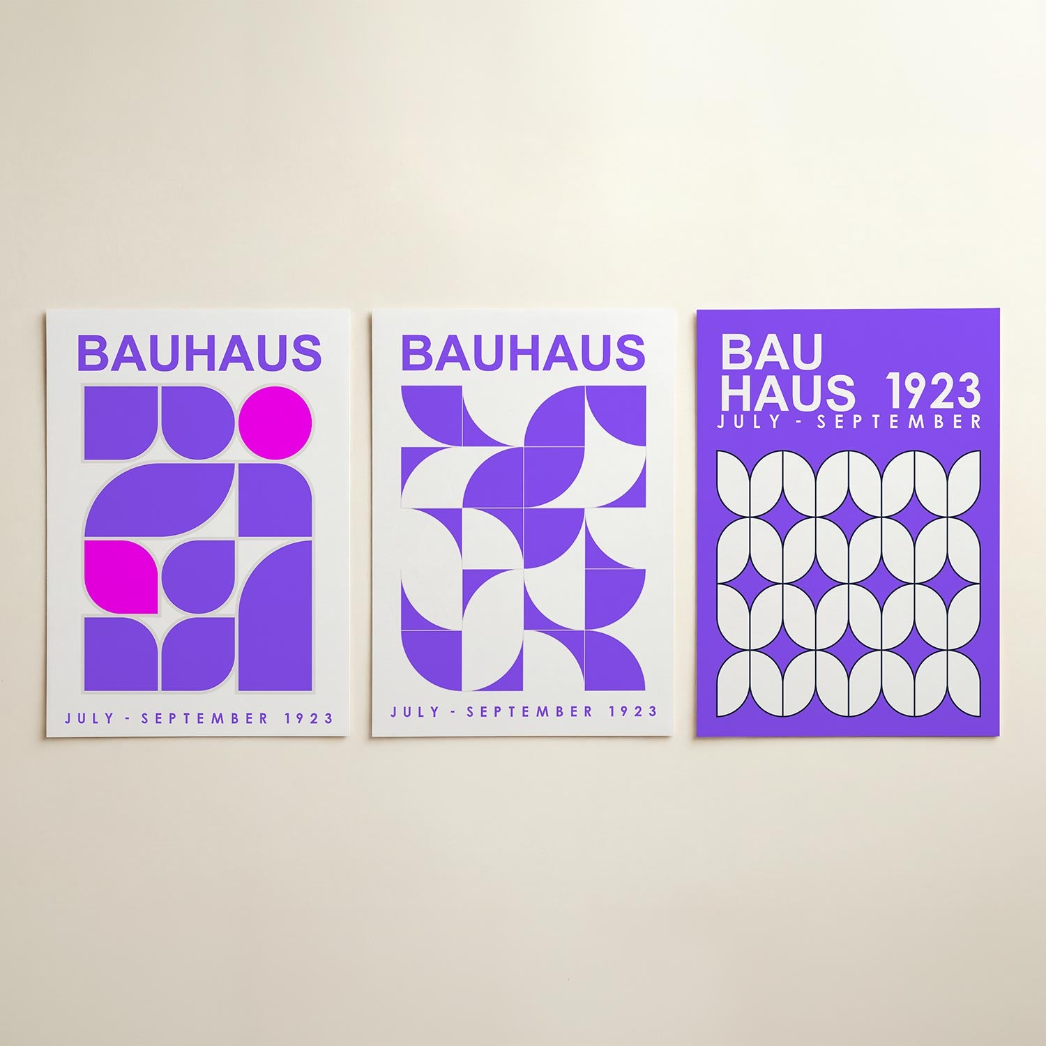 Vorm en kleur Posterset