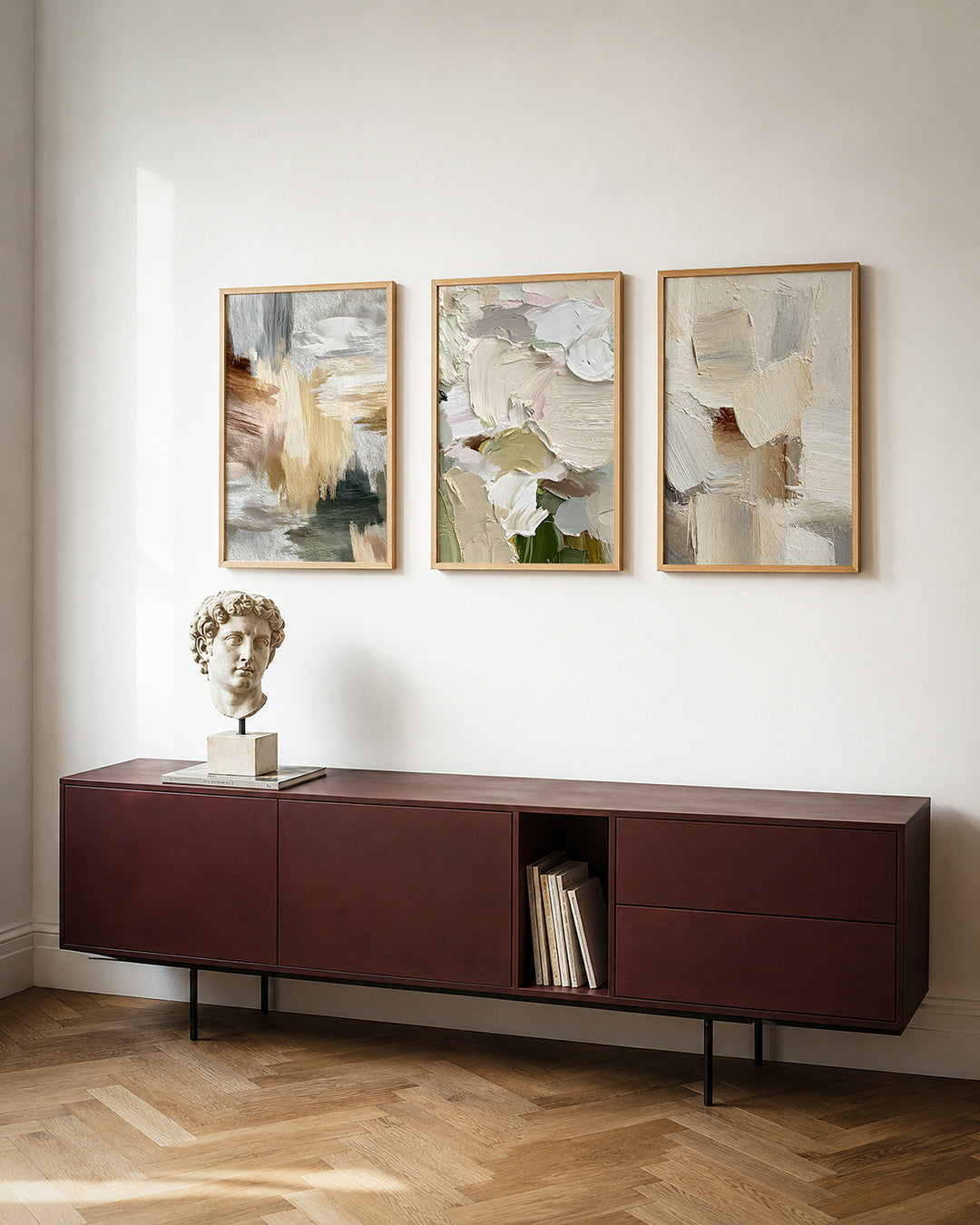 Kleurige vegen Posterset