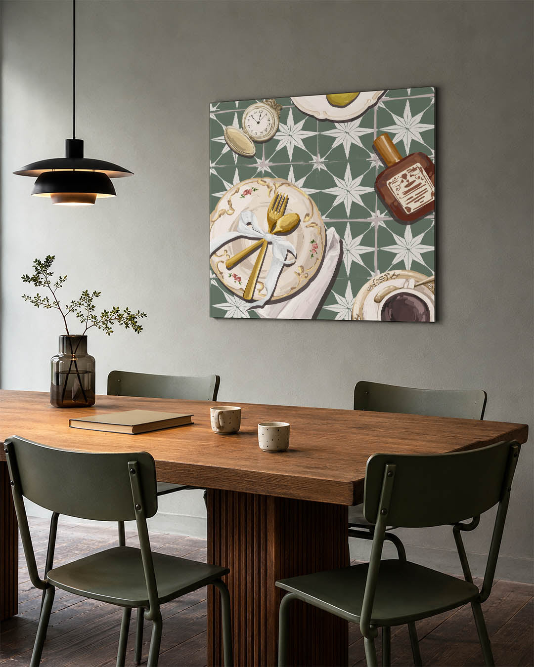 Tafelsetting Kunstwerk