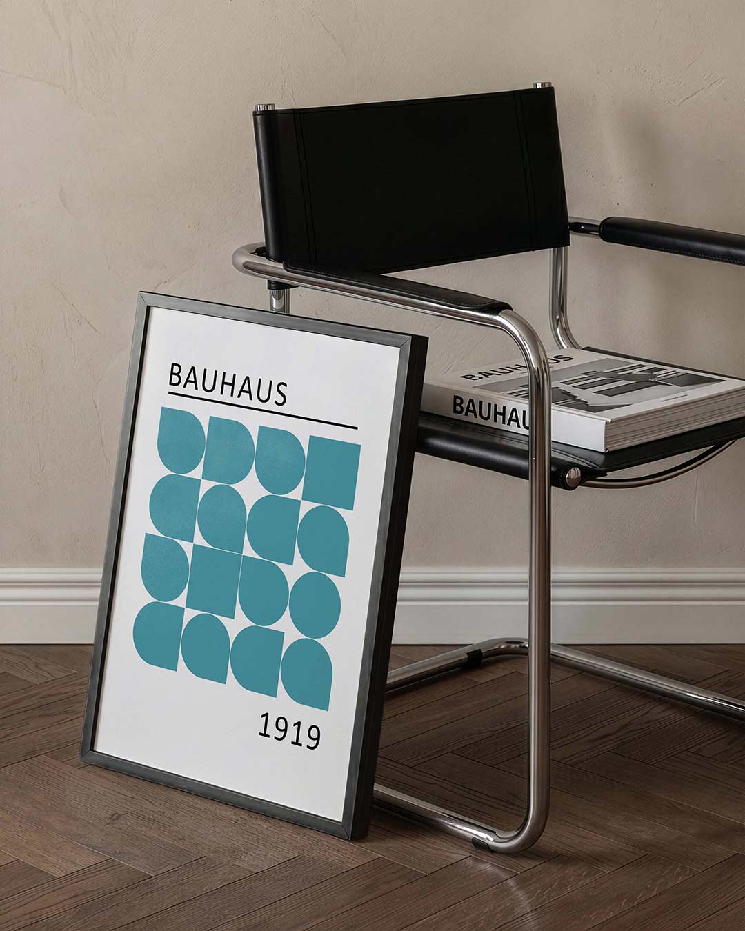 Vormritme en lijnen Poster