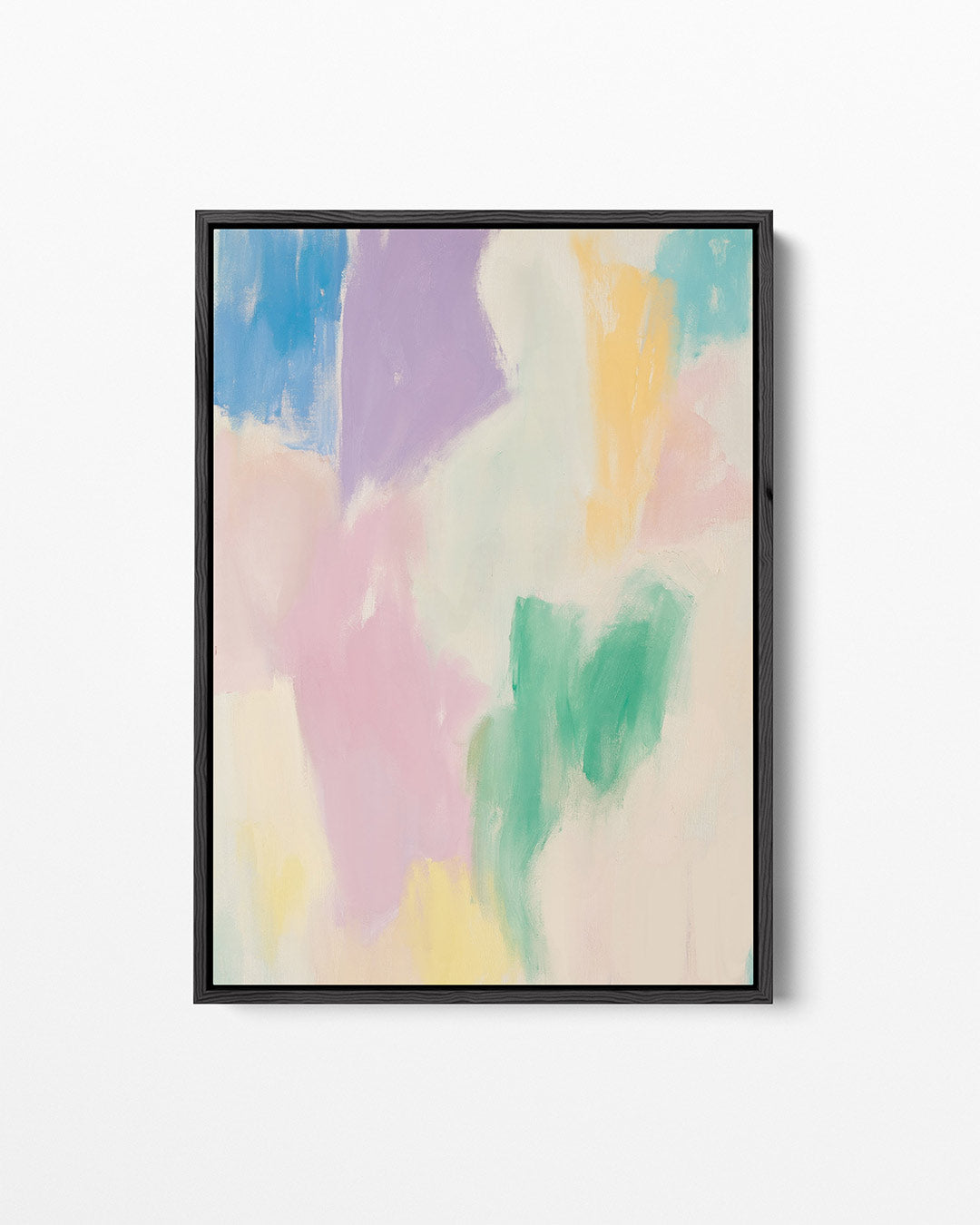 Kleurrijke vegen Kunstwerk