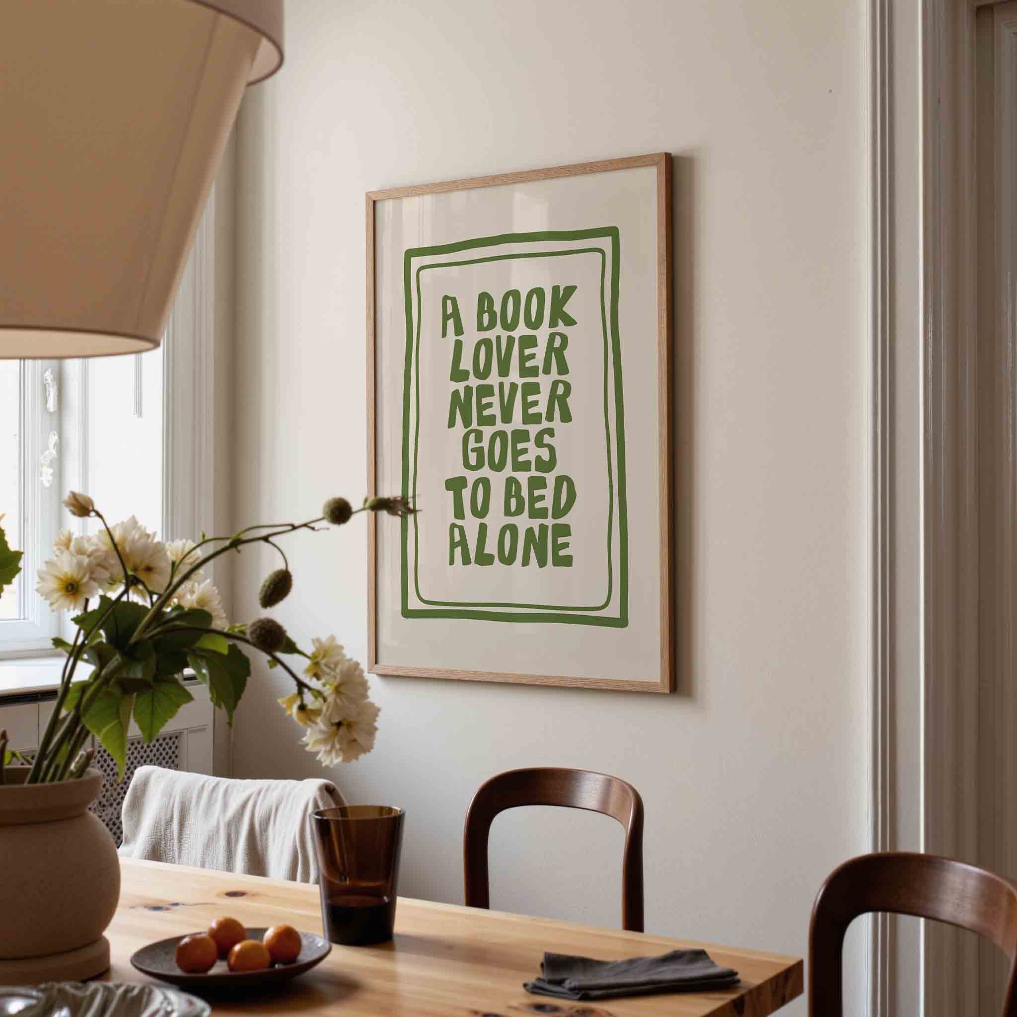 Boekliefhebber quote Poster