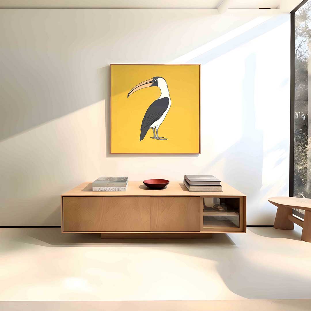 Tropische vogel Poster