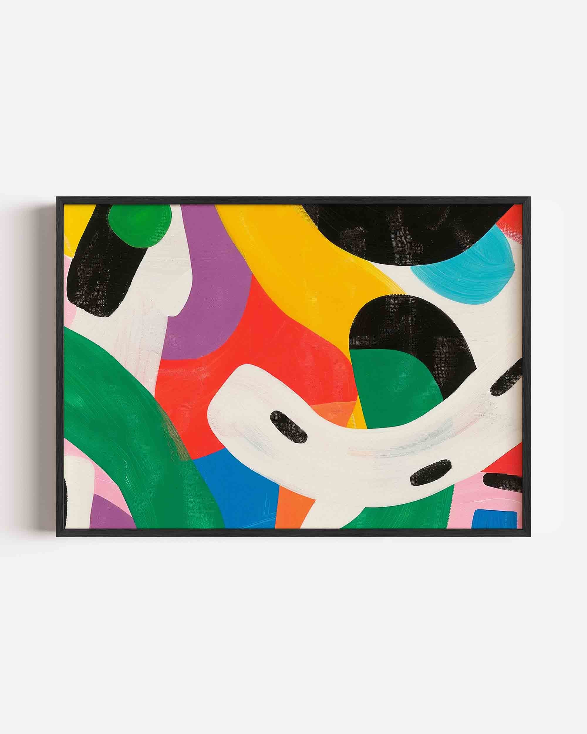 Abstracte vormen Poster