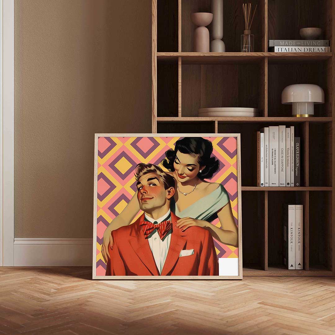 Stijlvol koppel Poster
