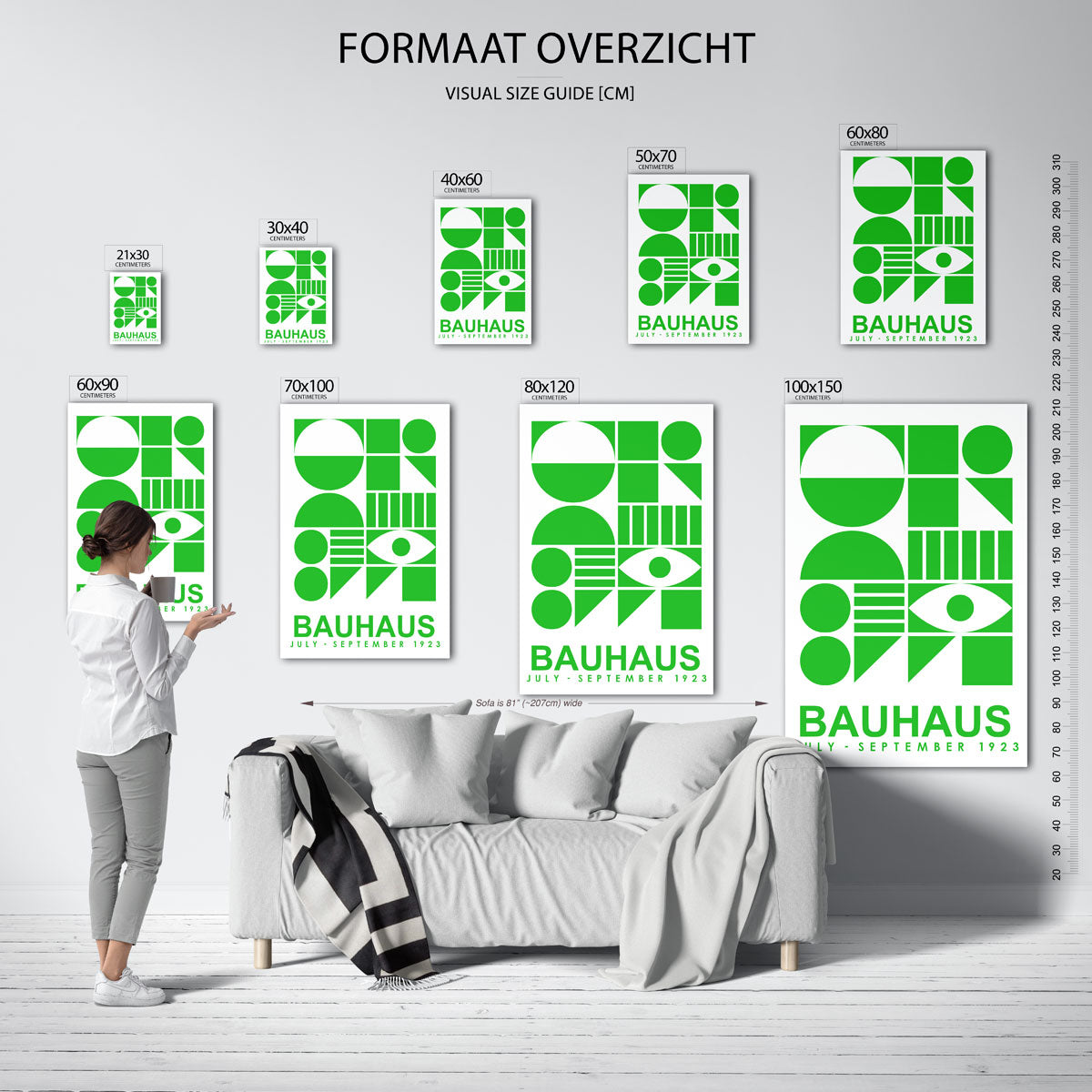 Vormen en vlakken Poster