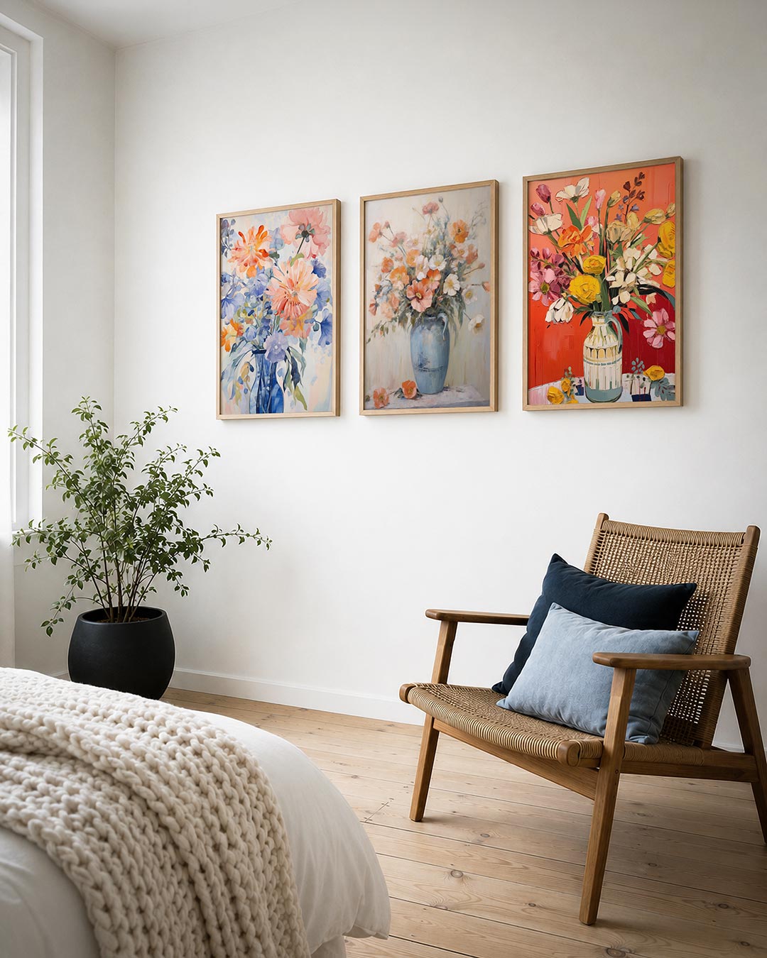 Bloemrijke kleurexplosie Posterset