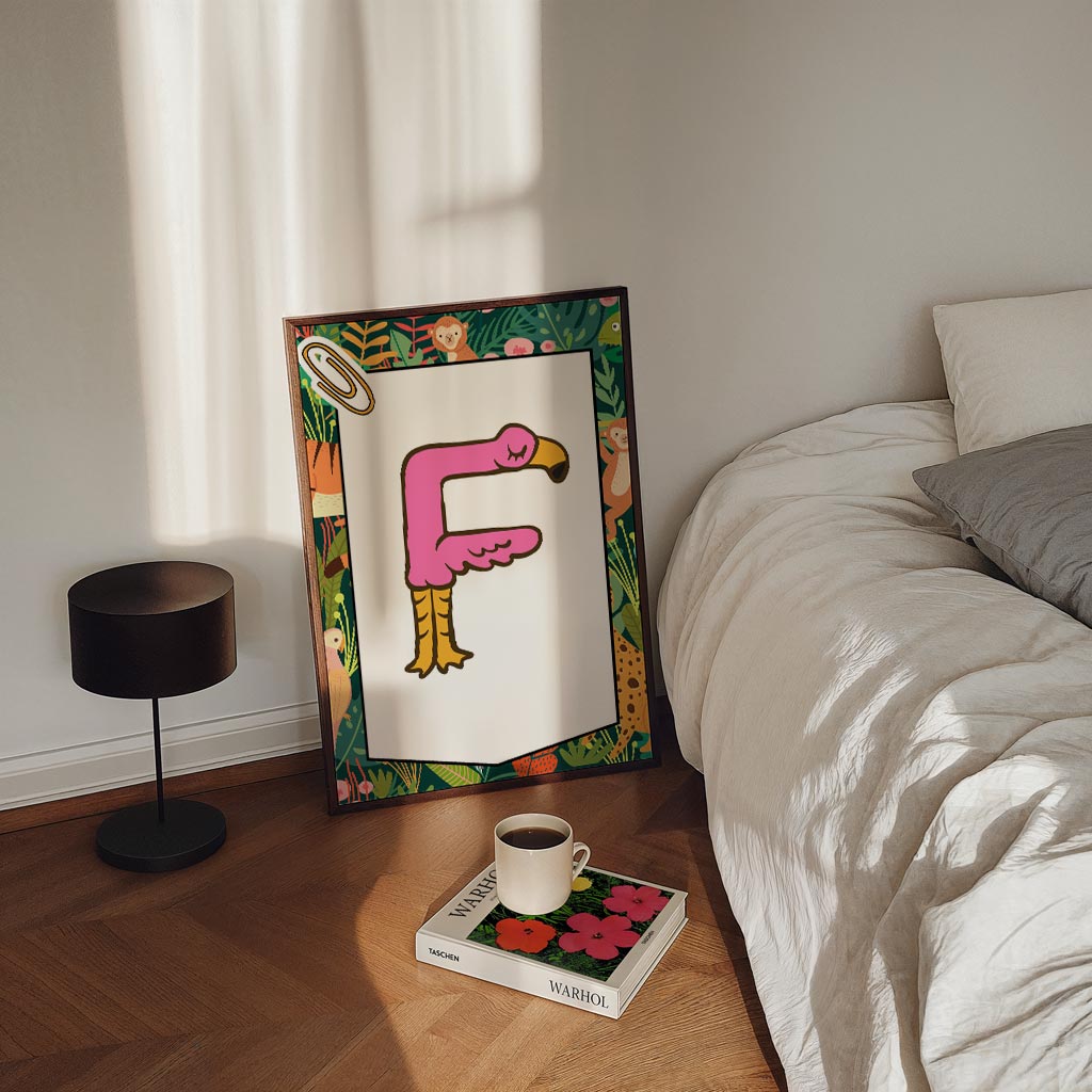 Jungle Alfabet Poster-WallArtistic