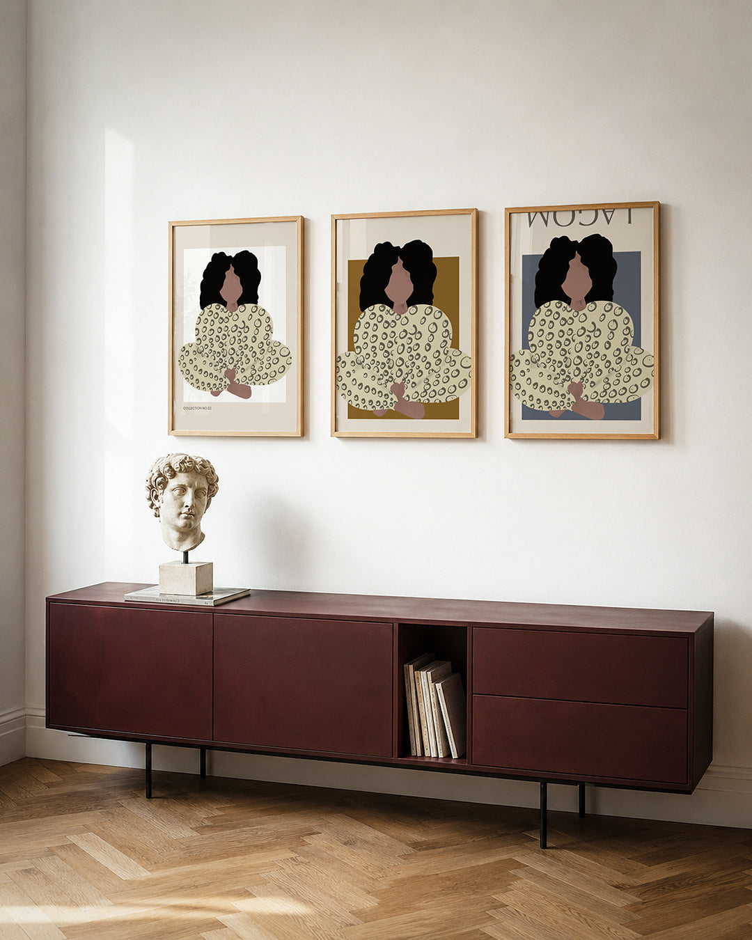 Vorm en patronen Posterset