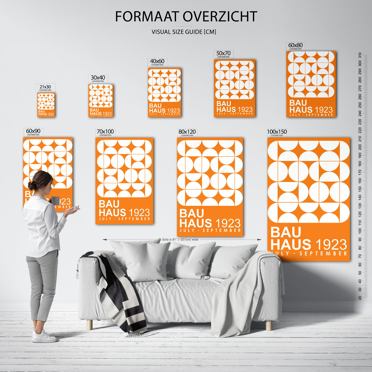 Vormen en vlakken Poster
