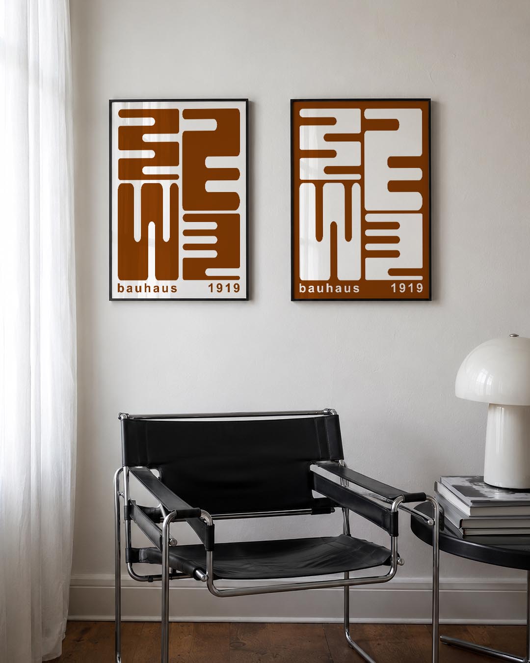 Vorm en lijnenspel Postersets