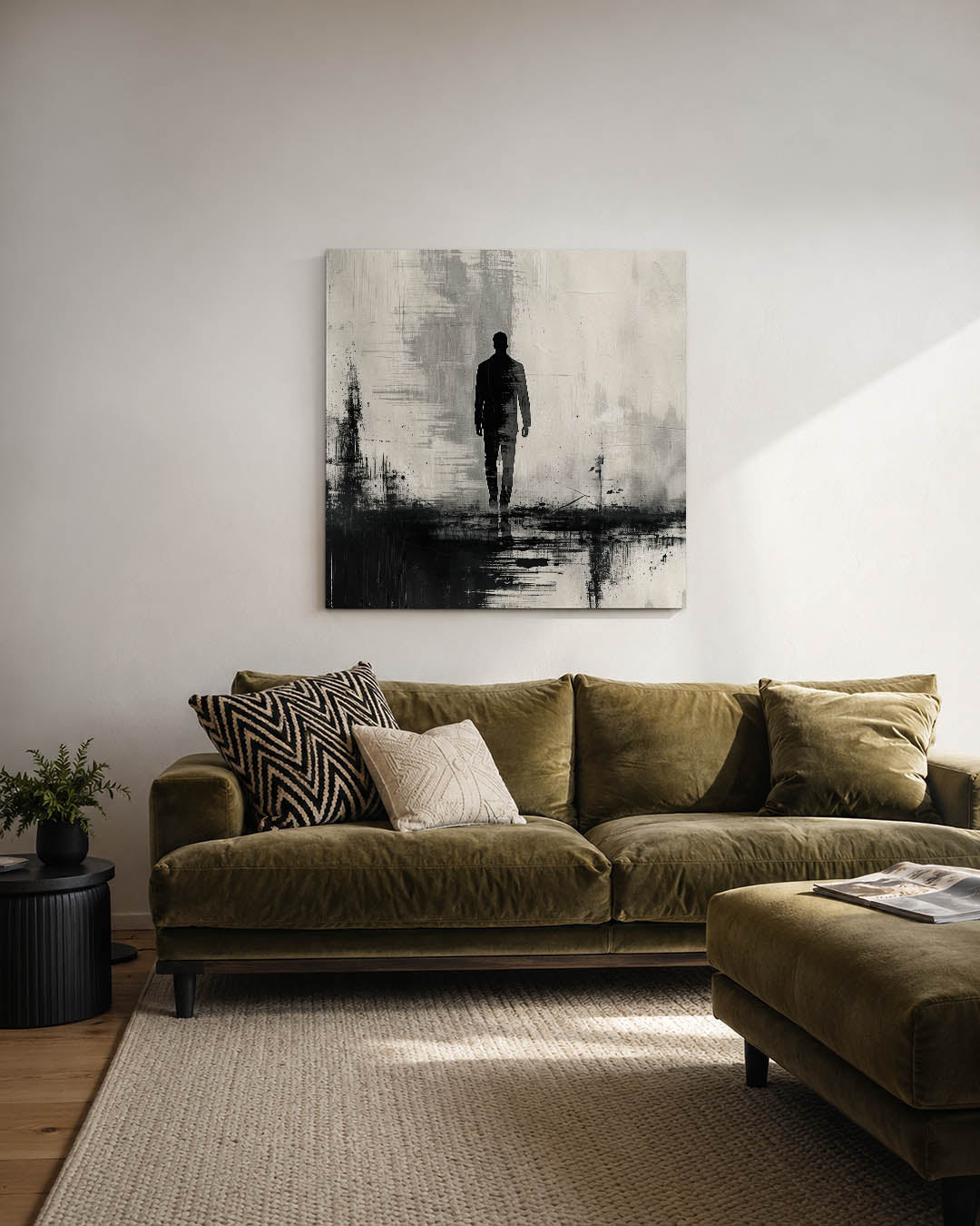 Stille reflectie Kunstwerk