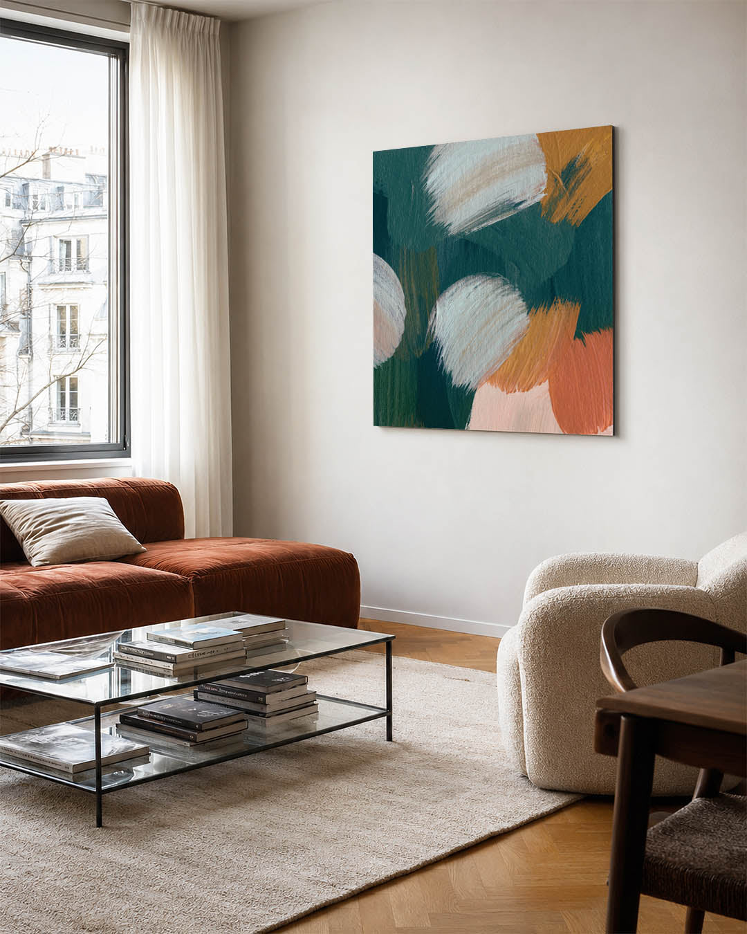 Kleurencompositie Kunstwerk