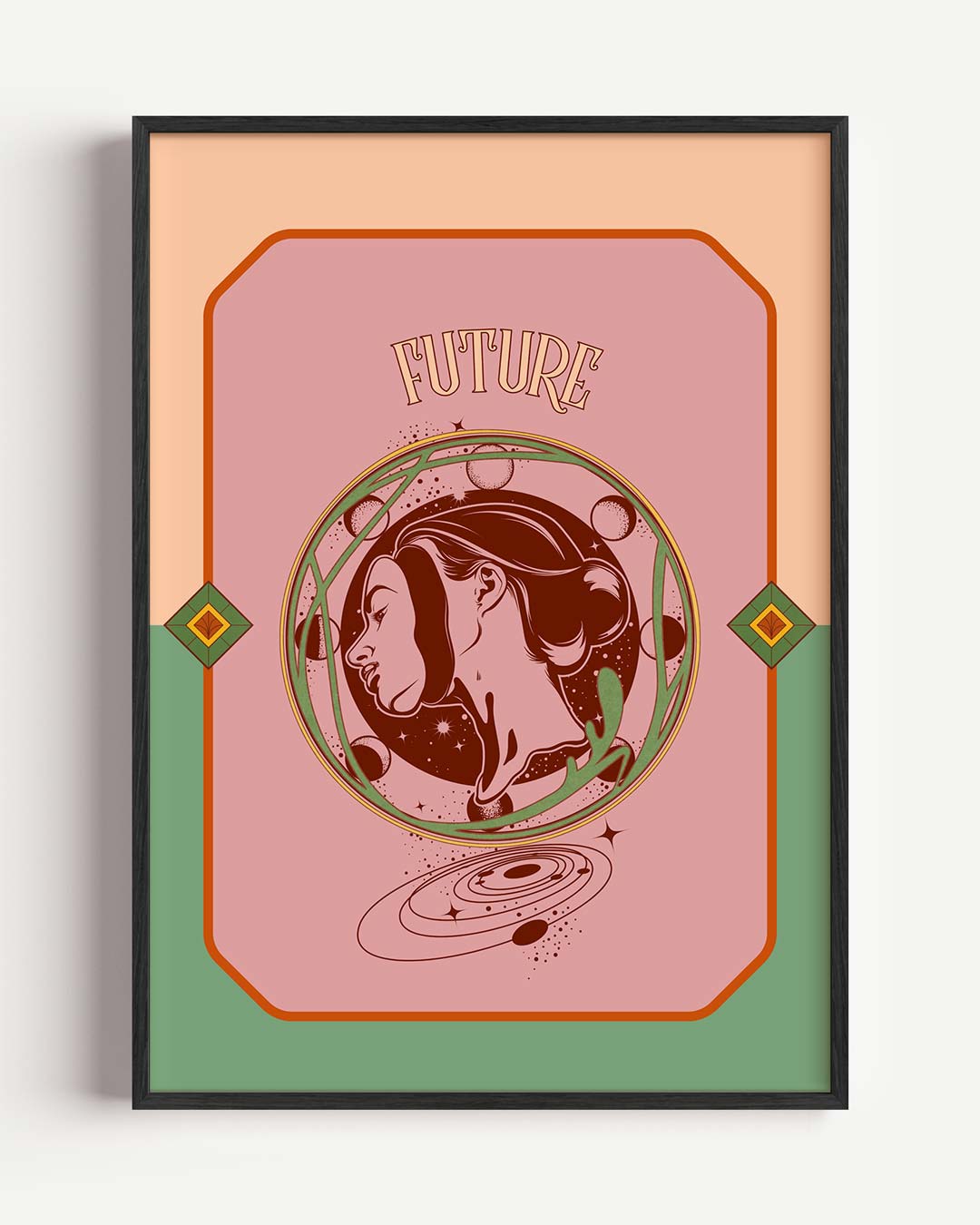 Toekomstige Vibes Poster-WallArtistic