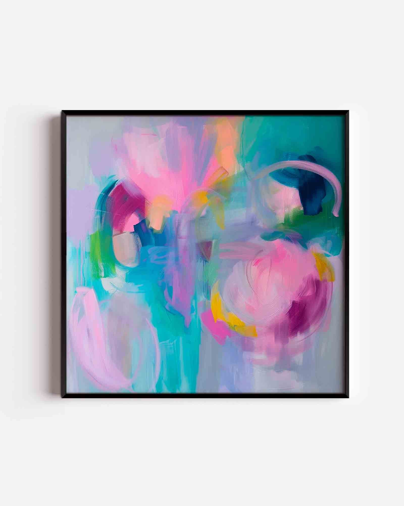 Abstracte vormen Poster
