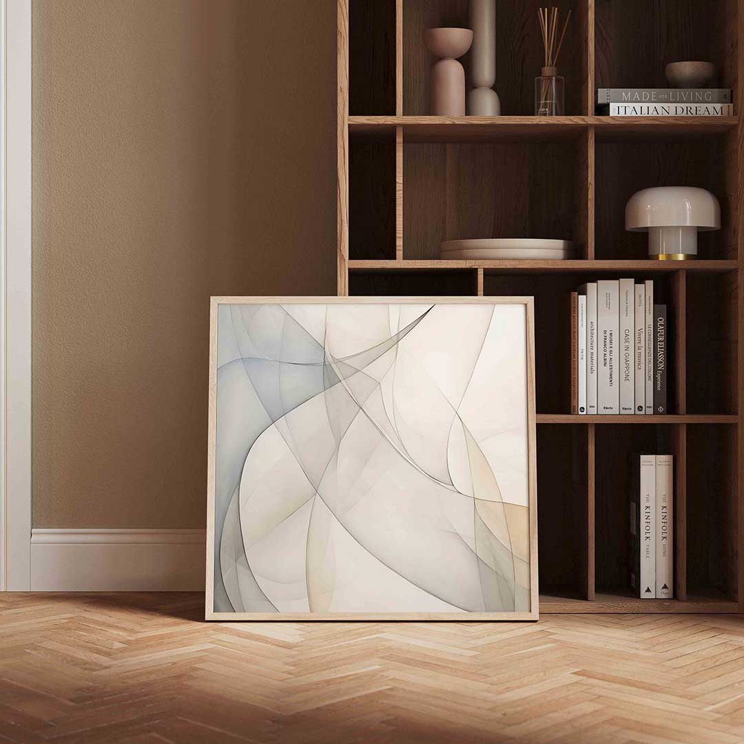 Abstracte lijnen Poster
