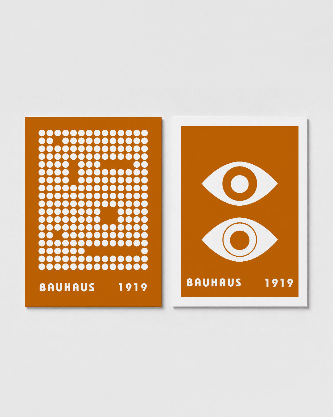 Cirkelpatroon en kleur Posterset