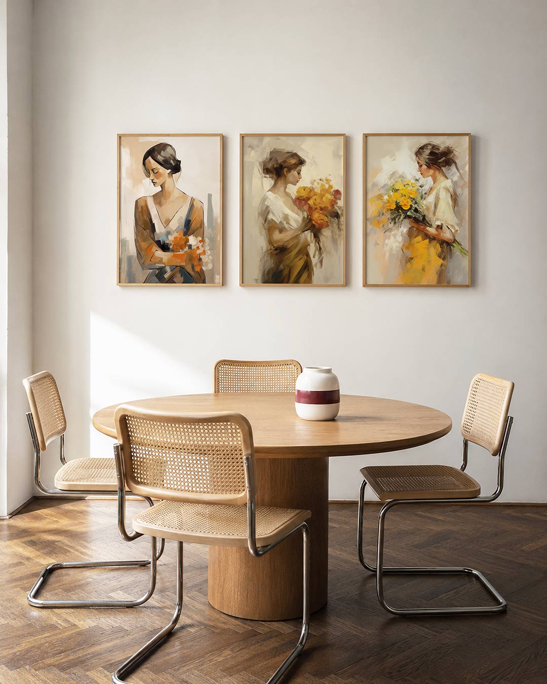 Vorm en kleurenspel Posterset