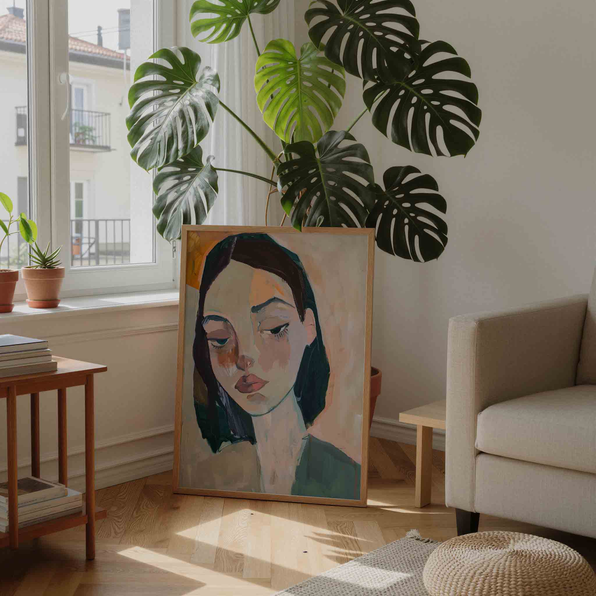 Vrouwelijk portret Poster