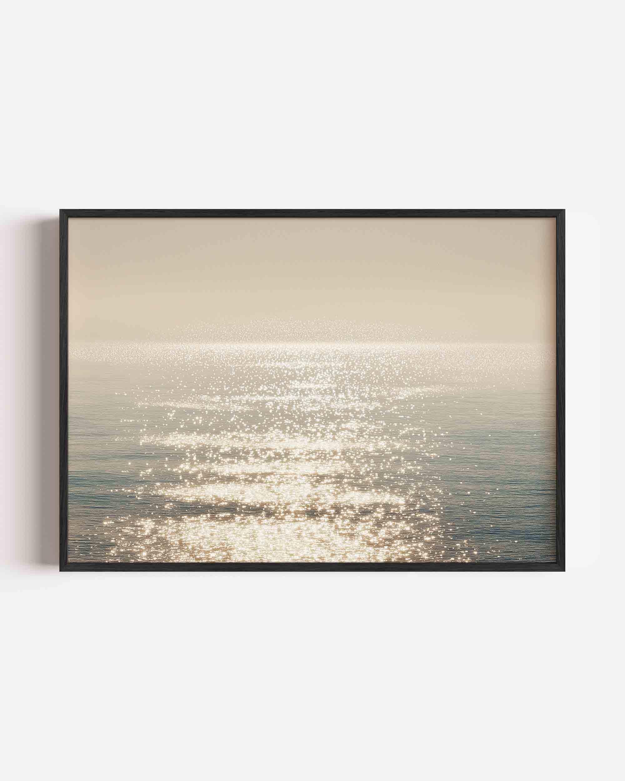 Zonlicht op water Poster