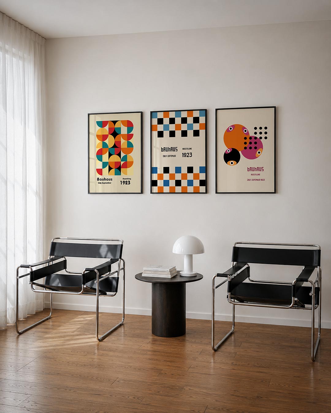 Vormen en kleurvlakken Posterset