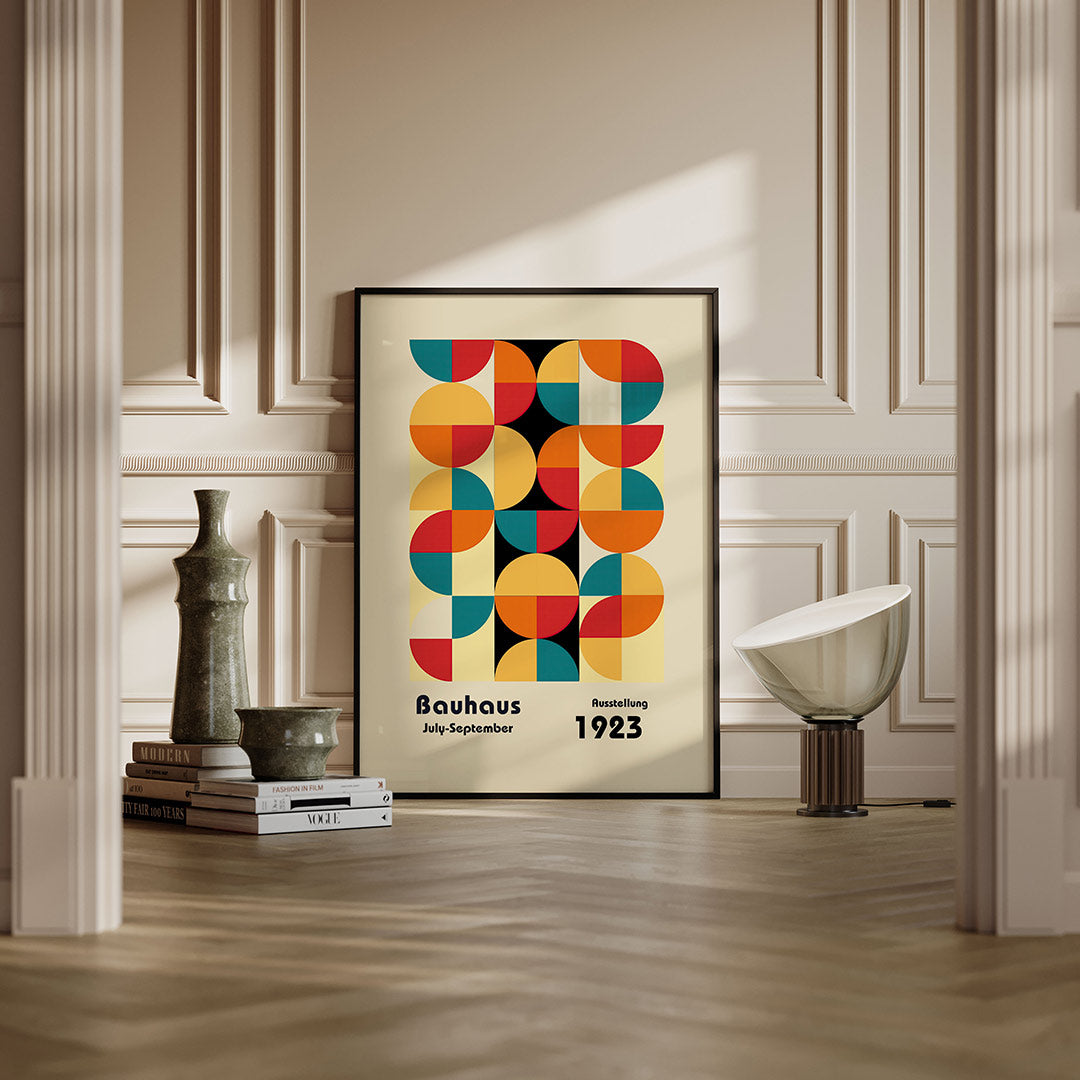 Vormritme en kleur Poster