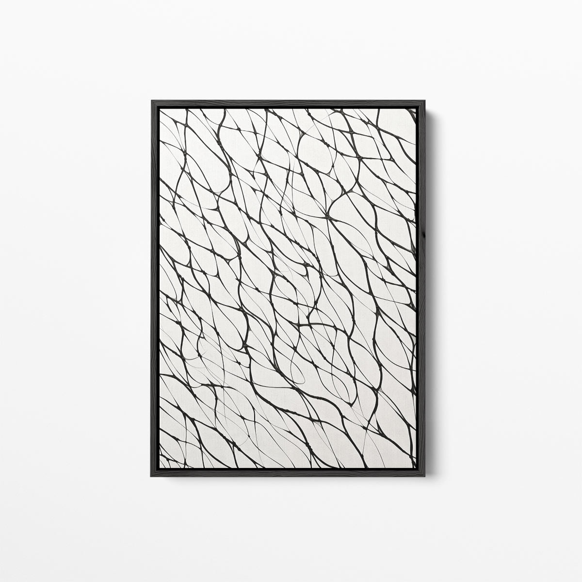 Dansende Lijnen Kunstwerk-canvas-dibond-plexiglas-wanddecoratie-WallArtistic