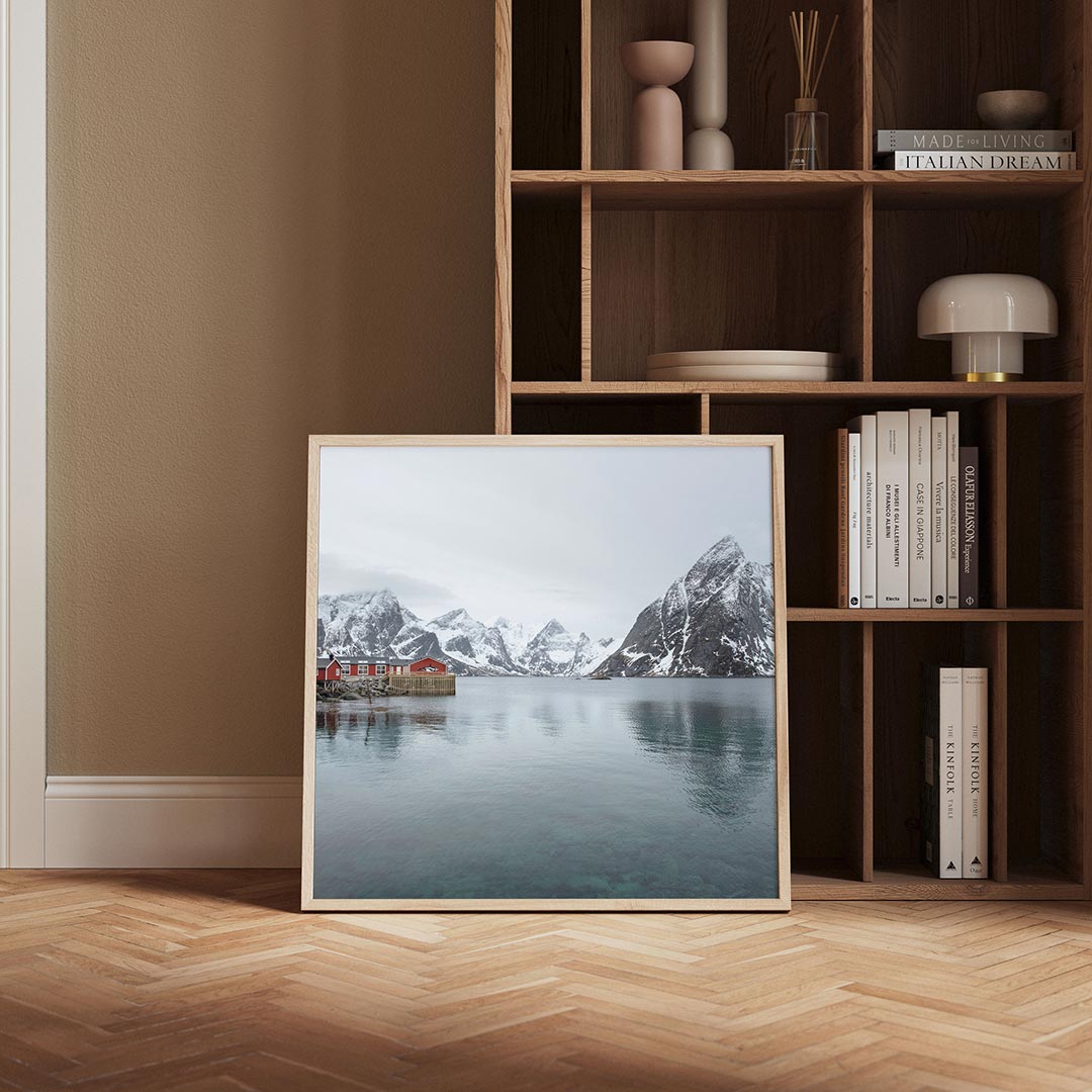 Bergen en meer Poster