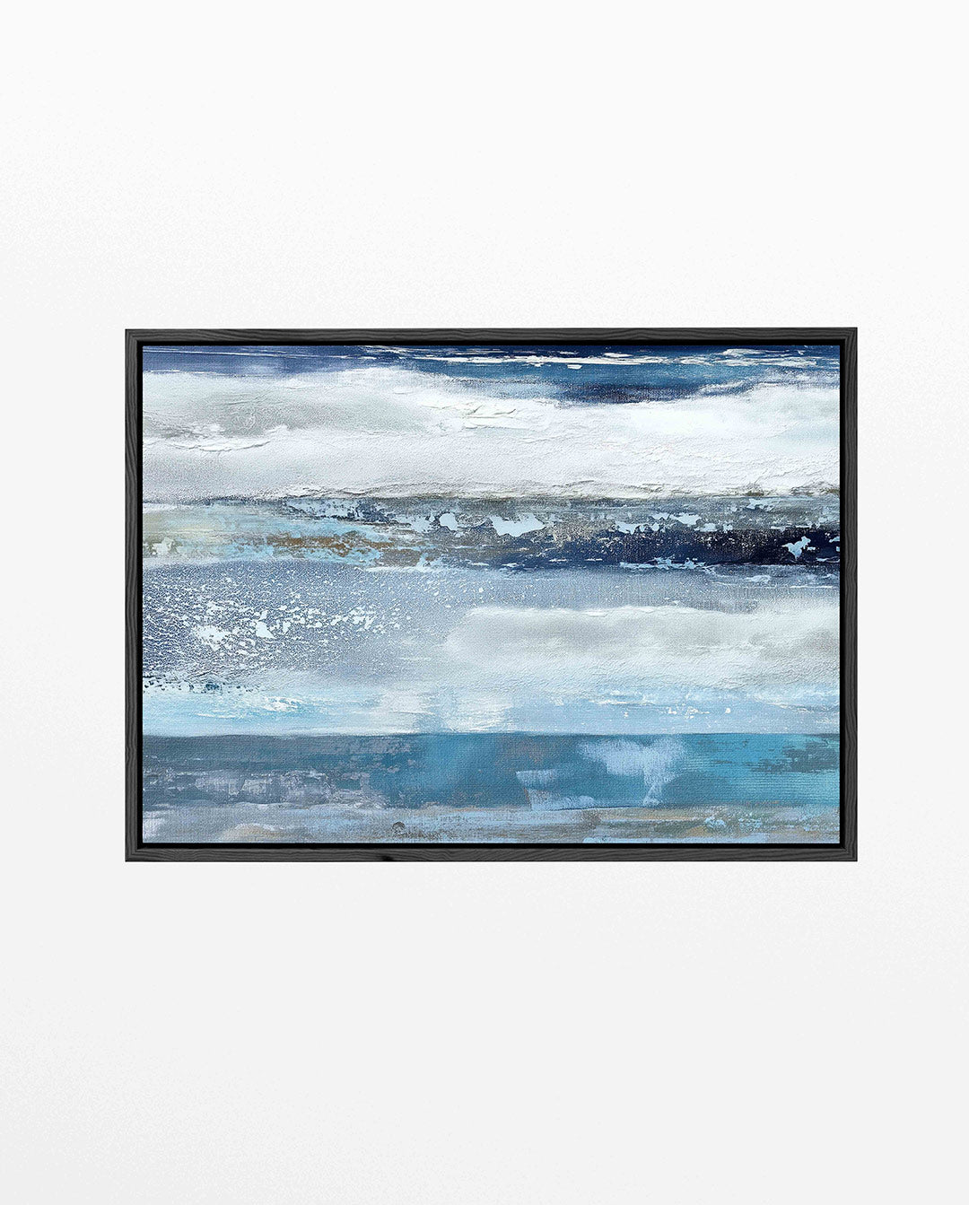 Luchtige blauwe horizont Kunstwerk